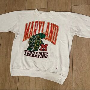 Vintage Maryland Terrapins / University of Maryland Crewneck Sweatshirt